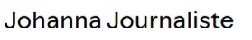 Johanna Ben Podcast